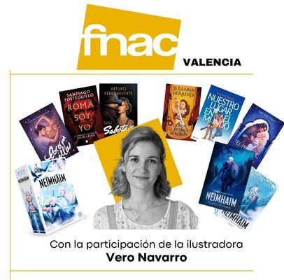 Vero Navarro es la creadora de las portadas de la saga Neimhaim y del juego de mesa homónimo.