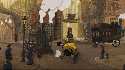 La ambientación steampunk nos sitúa en un Londres hipotético basado en máquinas y otros inventos de vapor.