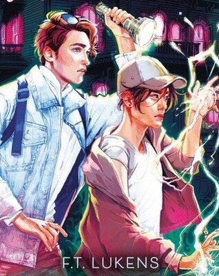 Rook y Sun son los jóvenes protagonistas de En busca de la magia, de F.T. Lukens. Imagen: Puck