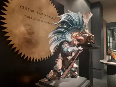 La diversidad de culturas y de mitologías está muy presente en el Museo Lladró de Valencia.
