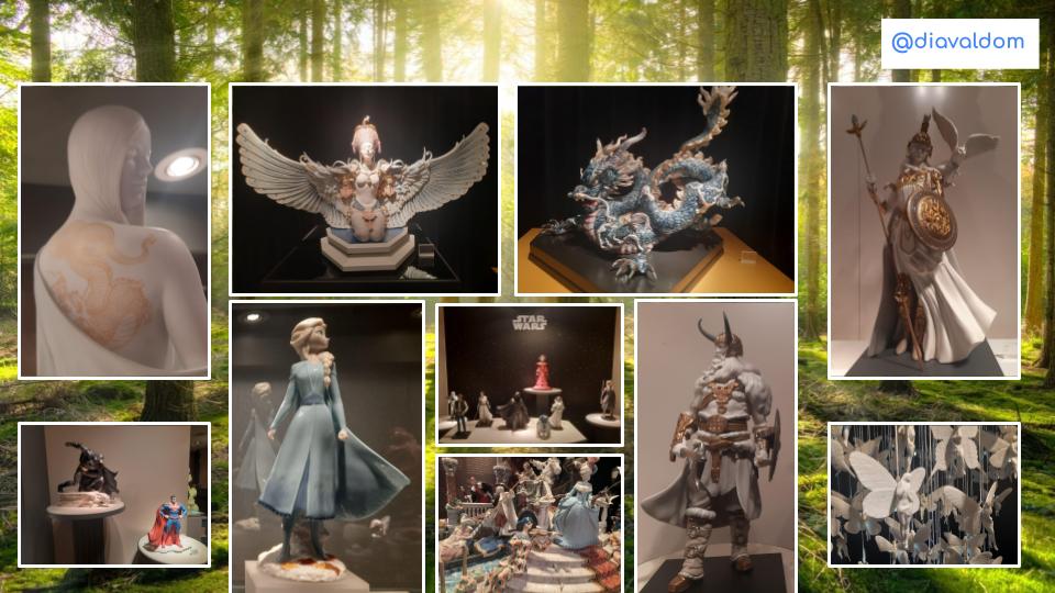 Fantasía en el Museo Lladró de Valencia
