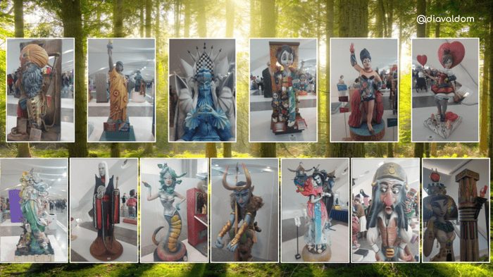 Fantasía y mitologías en la Exposición del Ninot 2025