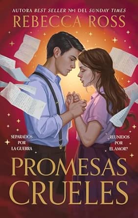 Promesas crueles es la segunda parte de la bilogía de fantasía, romance sano y mitología Cartas encantadas. Imagen: Umbriel Editores.