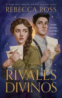 Rivales divinos es la primera parte de la bilogía de fantasía, romance sano y mitología Cartas encantadas. Imagen: Umbriel Editores.