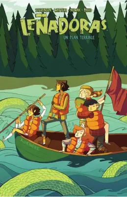 Las aventuras fantásticas de las jóvenes Leñadoras continúan en este segundo volumen, donde conoceremos mejor a la Mujer Osa. Foto: Penguin Random House.