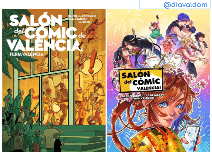 Salón del Cómic Valencia 2025, una experiencia muy diversa