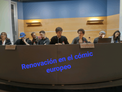La charla Renovación del cómic europeo mostró la diversidad idiomática y cultural en el cómic de Europa.