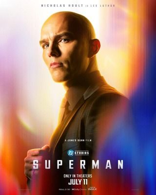 Me ha encantado la expresividad de Nicholas Hoult en el papel de Lex Luthor en Superman (2025), de James Gunn. Foto: Warner Bros. Pictures y DC Studios.