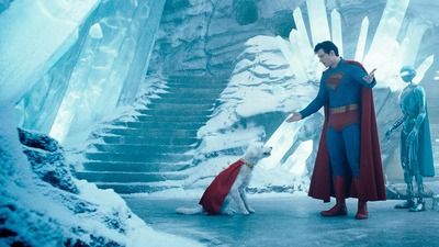 Superperro es el personaje cómico por excelencia de Superman (2025), de James Gunn. Cada vez que salía en escena, me meaba de la risa. Foto: Warner Bros. Pictures y DC Studios.